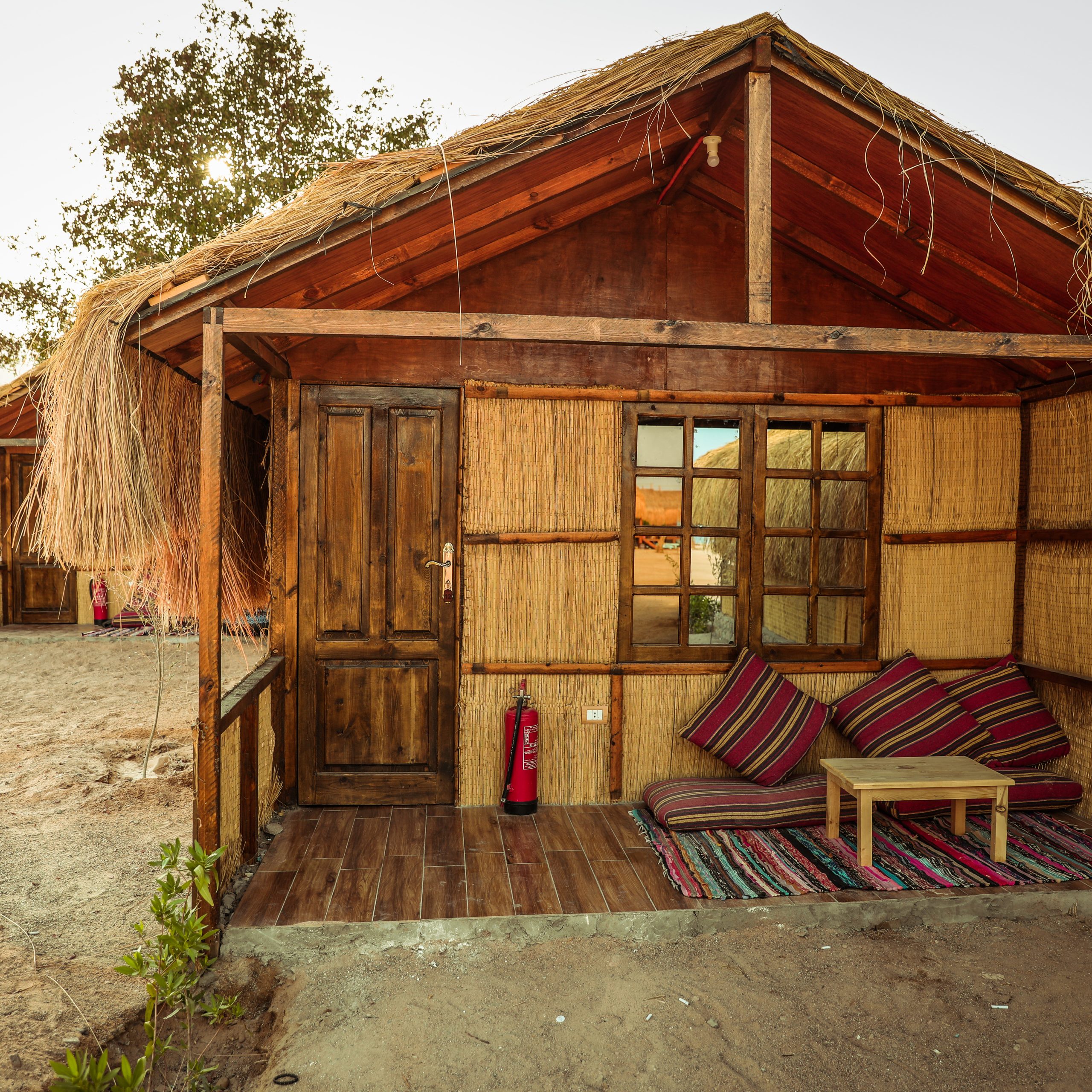 Hut second line with Garden View